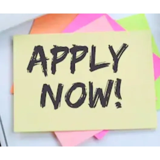 Apply now sticky note