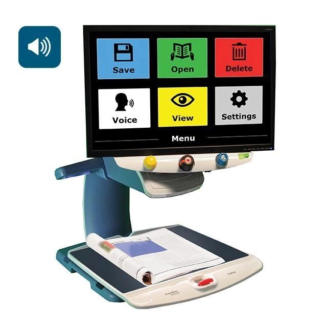 Document scanner OCR device with menu interface